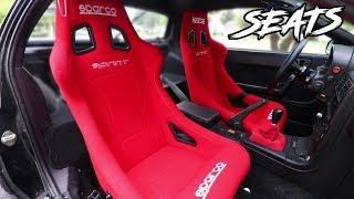 RX7 gets SPARCO Racing Seats [upl. by Benedetto]