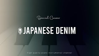 Daniel Caesar  Japanese Denim Piano Cover NPR Tiny Desk Concert Ver Inst amp Karaoke [upl. by Hector]