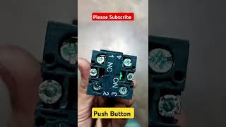 Push Button onoff With Indicator electrical electricalcomponent viralshort [upl. by Belda]