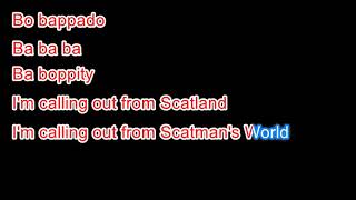 Karaoke Scatmans World WITH FULL SCAT LYRICS by Scatman John [upl. by Casimire291]