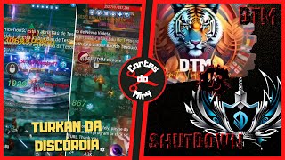 A LUTA NO TURKAN TÁ DIFÍCIL TURKAN SA1  SHUTDOWN vs DTM  MIR4 [upl. by Luy]