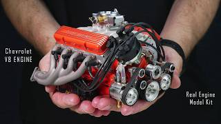 I Build REAL V8 Engine  Assembly and RUN [upl. by Ambur]