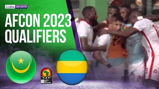 Mauritania vs Gabon  AFCON 2023 QUALIFIERS HIGHLIGHTS  09092023  beIN SPORTS USA [upl. by Neeli]