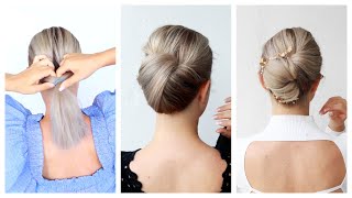 😍 12 EASY DIY Elegant Hairstyles Compilation 😍 Hairstyle Transformations [upl. by Sammie341]