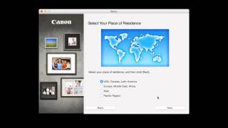 Canon PIXMA MG3522  Cableless Setup with a Mac [upl. by Huff]