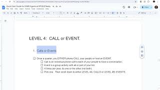 L401  Quarterly Call Or Event  Quick Start Guide  RAMS Agents [upl. by Lalita]