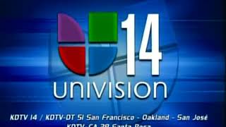 KDTVTVDT Univision 14 Children’s Programming Announcement 2004 [upl. by Elehcin968]