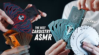 Cardistry ASMR 12  The BEST Soothing CardShuffling of the Year  Extended Edition [upl. by Ellehcil541]