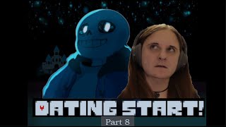 Were quotSTAR GAZINGquot YALL  DATING START Undertale Fangame by DerpyChoCho  Part 8 [upl. by Llenna]