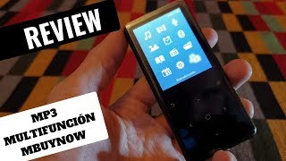 Uno de los mejores mp3 multifunción que puedes comprar a buen precio Review Mbuynow [upl. by Animsaj]