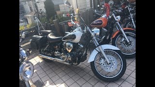 美人ライダー ヤマハレディー KENTECサウンドを聞け 2016 YAMAHA DrugStar250 2016 ヤマハドラッグスター250 北九州 ケンテック VG05J [upl. by Enom]