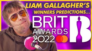 “They’re Not Rock” BRIT AWARDS 2022 Winner Predictions by Liam Gallagher [upl. by Ailyn]