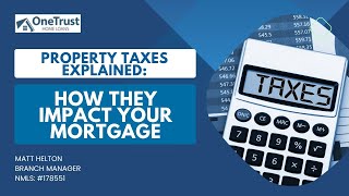 Property Taxes Explained How They Impact Your Mortgage [upl. by Annoid]