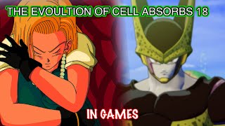 Evolution of Cell Absorbs Android 18 in Video Games [upl. by Miller182]