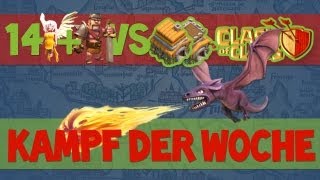 3 Kampf der Woche  14 Heiler und Babarenkönig VS Rathaus 68 I Clash of Clans [upl. by Anyzratak]