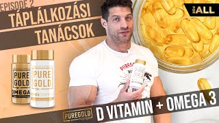 DVITAMINOMEGA 3 Király Laci Táplálékkiegészítő Tippek EP2 [upl. by Tannie]