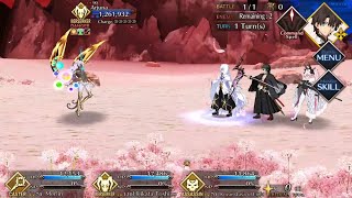 FGO NA  Hijikata Toshizo 3T vs Arjuna Alter Super Recollection Quest  Road to LB7 Lostbelt 4 [upl. by Yelnet145]