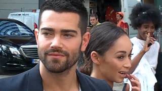 Jesse METCALFE amp Cara SANTANA à Paris Fashion Week 27 June 2014 [upl. by Suivat322]