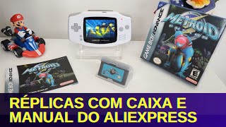 COMPREI UMA RÉPLICA COMPLETA DE GBA DO ALIEXPRESS [upl. by Pancho]