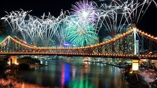 Brisbane Australia fireworks 🌩️🎆 [upl. by Yboc928]