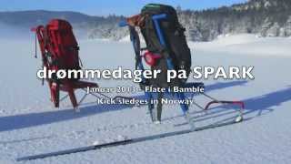 Drømmedager på Spark  kick sledges in Norway [upl. by Duer]