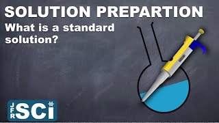 Solution Preparation What is a standard solution [upl. by Adyahs]