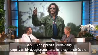 TÜRKÇE ALT YAZILI  Joaquin Phoenix Röportajı  Ellen  7 Ocak 2015 Videosu [upl. by Ihn893]