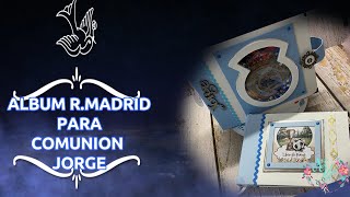 ALBUM JORGE REAL MADRID COMUNION CON LIBRO FIRMAS [upl. by Landrum]