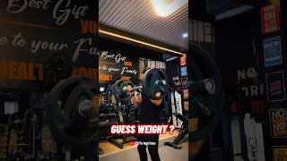 Guess weight 😳 fitnessmotivationmusic youtubeshorts motivation musicalmotivation dailyvideos [upl. by Aredna]