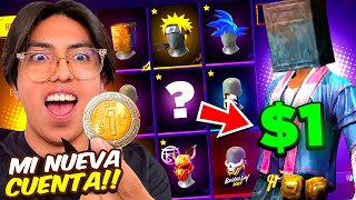 COMPRE una CUENTA de FREE FIRE A 1 PESO😨💎 TIENE EL SAKURA Y EL HIP HOP🤑 [upl. by Eizdnil]