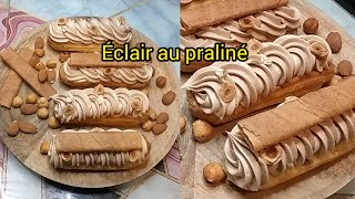 recette des éclairs au praliné de A à Z recette facile et gourmand [upl. by Asikal]