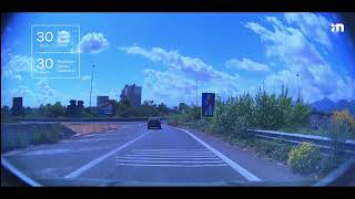 Intelligent Speed Assist ISA  Detection of Road Signs [upl. by Ameg628]