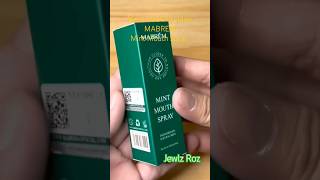 Mabrem Mint Mouth Spray  click link below for the full video [upl. by Domph648]