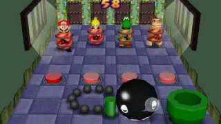 Mario Party 2 MiniGameCoaster55TAP [upl. by Blatt720]