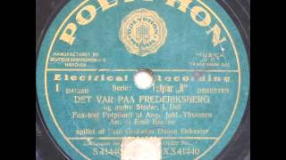 Det var paa Frederiksberg og andre Steder  Poul Godwin 1929 [upl. by Dyal]