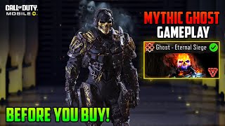 Is Mythic Ghost Worth Buying in CODM  Before You Buy Mythic Ghost Gameplay Review COD Mobile [upl. by Dnumyar976]