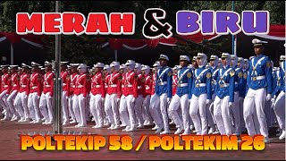 MERAH DAN BIRU  TARUNA POLTEKIP 58 POLTEKIM 26 [upl. by Irim688]