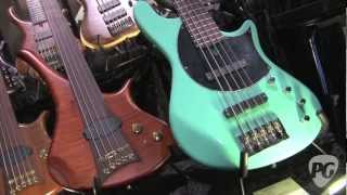 NAMM 12 Marleaux Bass Votan XS and Soprano Bass [upl. by Thirzi]