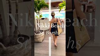 Nikki Beach St Barths  A Perfect Day on St Jean Beach St Barts [upl. by Brenza437]