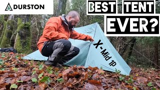 Durston XMID 1p Tent  With Ground Sheet  quotI was SHOCKEDquot  First look  Impressions [upl. by Boothe71]