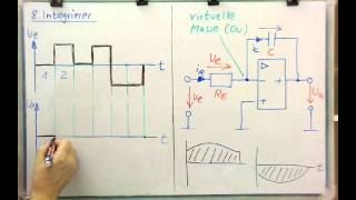 Elektronik  OPV Lektion 8B  Übung zum Integrierer [upl. by Olympe]