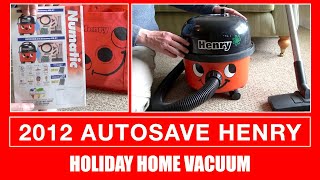 2012 Numatic Henry Vacuum Cleaner As Found In Holiday Cottage With A VERY Full Bag [upl. by Ydnirb624]