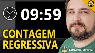 Como Fazer Contagem Regressiva no Obs Studio [upl. by Bierman417]