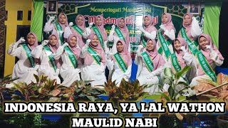 PADUAN SUARA INDONESIA RAYA  YA LAL WATHON  MAULID NABI [upl. by Yeh]