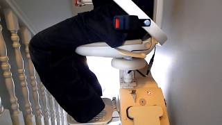 Acorn  Brooks 130 Stairlift Features and Demonstration [upl. by Andryc]