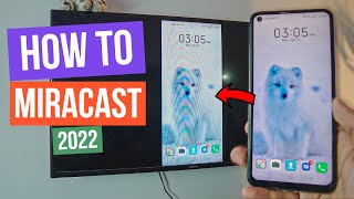 Miracast How to Connect Phone to TV 2022 [upl. by Lyret787]