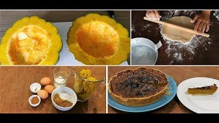 PUMPKIN PIE torta alla ZUCCA ricetta Americana [upl. by Romy]