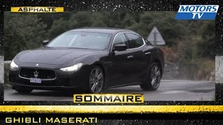 Asphalte  Essai Maserati Ghibli [upl. by Ibbetson]