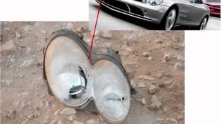 Mercedes SLR Crashed in Qatar [upl. by Caryn267]