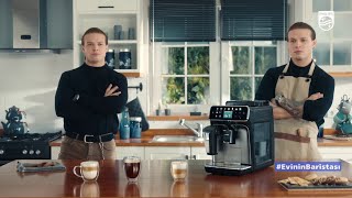 Şehirdeki favorikahvecim I Philips LatteGo 5400 Serisi ile Kendi Evinin Baristası Ol [upl. by Yttak]